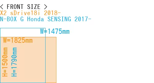 #X2 sDrive18i 2018- + N-BOX G Honda SENSING 2017-